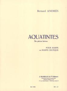 Bernard Andrès - Aquatintes pour harpe
