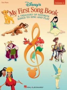 DISNEY My first songbook volume 2 - Easy piano (Piano Facile/Guitare/Chant)
