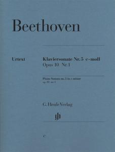 Beethoven - Sonate pour piano n° 5 en ut mineur Opus 10 N° 1