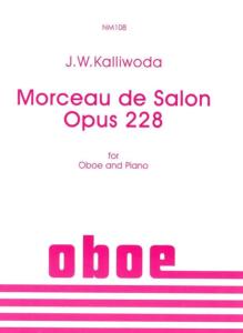 J.W.KALLIWODA - Morceau de Salon Op.228 pour Hautbois et Piano