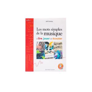J.GENETAY - LIVRET-CD LES MOTS SIMPLES DE LA MUSIQUE