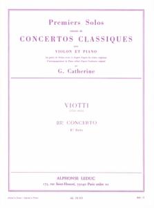 VIOTTI - 1er SOLO DU CONCERTO N° 23 POUR VIOLON ET PIANO