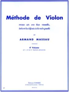 Armand MASSAU - Méthode de violon vol.4