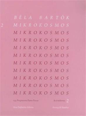 Béla BARTOK - Mikrokosmos Vol.2 pour piano