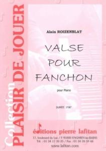 Alain Roizenblat - Valse pour Fanchon pour piano