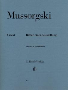 MOUSSORGSKY - BILDER EINER AUSSTELLUNG / TABLEAUX D UNE EXPOSITION POUR PIANO