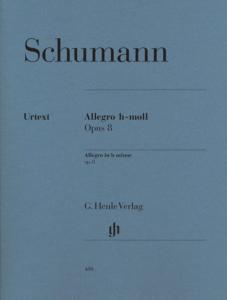 SCHUMANN - Allegro Si Mineur Opus 8 pour piano