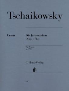 TSCHAIKOWSKY - Les Saisons  Die Jahreszeiten, Opus 37bis The Seasons pour piano