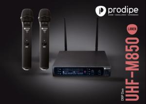 Prodipe UHF M850 DSP Duo (Micro Double HF)