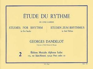 G.DANDELOT - ETUDE DU RYTHME VOL.2