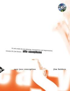 Jim SNIDERO - Easy jazz conception - 15 solo etudes avec CD