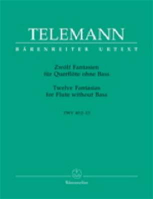Telemann - 12 Fantaisies pour Flute Seule sans Basse