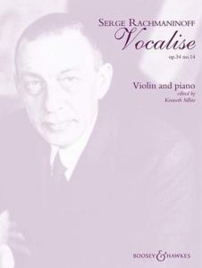 S.RACHMANINOFF - VOCALISES OP.34 / 14 POUR VIOLON ET PIANO