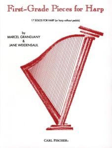 MARCEL GRANDJANY - First-Grade Pieces for Harp 17 solos for harp