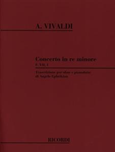 VIVALDI -  Concerto en ré min. - F. 7 n° 1pour Hautbois et  Réd.Piano