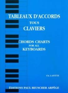 CH.LAFITTE - TABLEAUX D ' ACCORDS TOUS CLAVIER