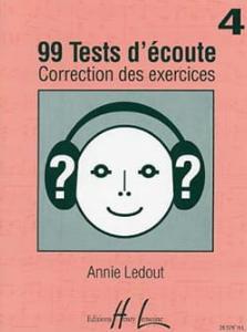 LEDOUT Annie 99 Tests d'Ecoute Vol.4 corrigés