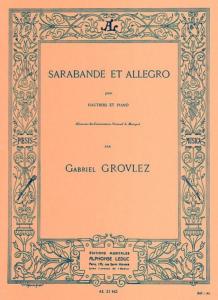 Gabriel GROVLEZ - Sarabande et Allegro pour Haubois et Piano