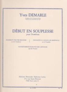 Yves Demarle - Début en souplesse pour trombone