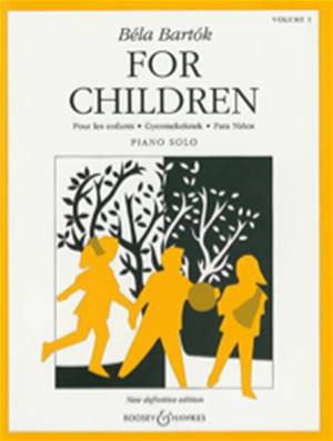Béla BARTOK - For Children Vol.1 pour piano
