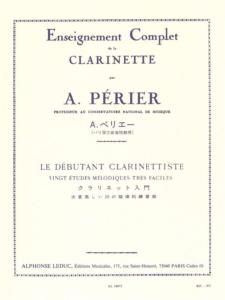 A.PERIER - Le débutant Clarinettiste