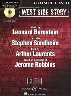 Leonard BERNSTEIN - West Side Story pour trompette en Sib Instrumental Play-Along