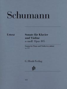 SCHUMANN - SONATE EN LA MINEUR OP.105 POUR VIOLON ET PIANO