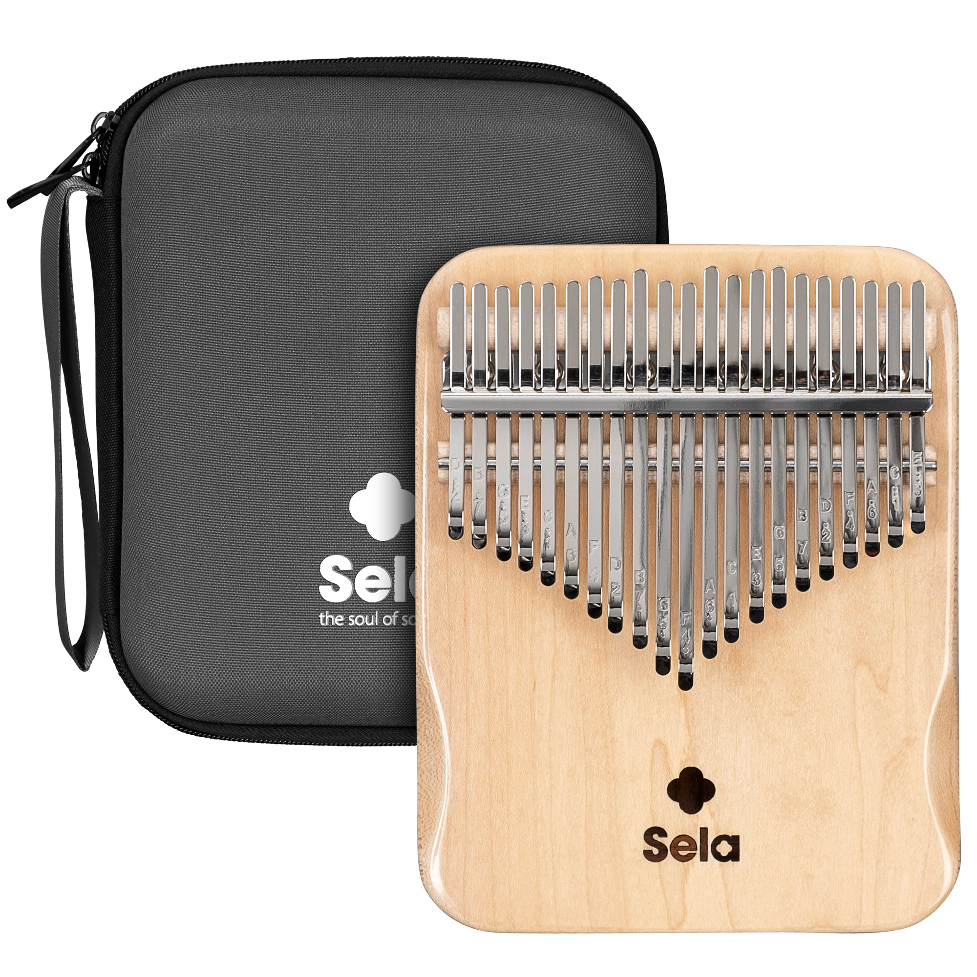 Sela 21 Erable  Massif (Kalimba 21 Notes)