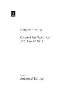 Richard Strauss - Concerto n° 1 en Mi bémol Majeur, Opus 11 pour cor en fa et piano