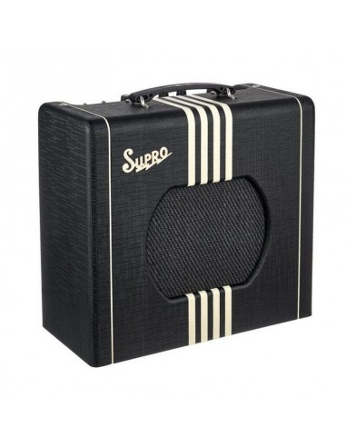 Supro Delta King 10 Black & Cream