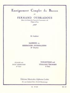 Fernand Oubradous - Enseignement Complet du Basson - Volume 2