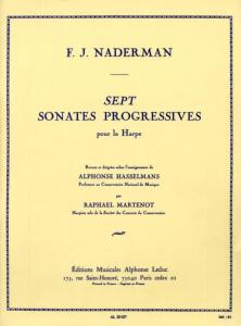 F.J.NADERMAN - Sept Sonates Progressives pour la Harpe