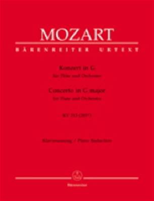 Mozart - Concerto pour flûte en Sol Majeur K 313v – Flute Piano