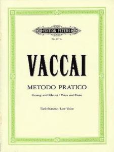 Nicola Vaccai - Méthode de Chant Pour Voix Graves