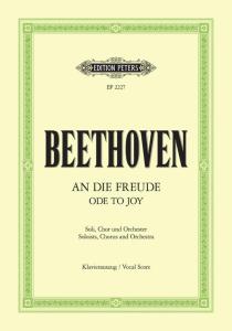 Beethoven - An die Freude pour Choeur et Piano