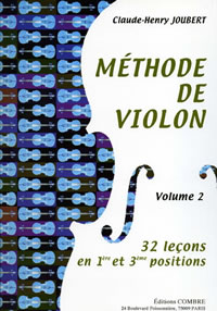 Claude-Henry Joubert - Méthode de violon vol.2