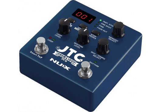 NUX JTC-Drumloop-Pro (Pédale looper & boîte à rythmes)