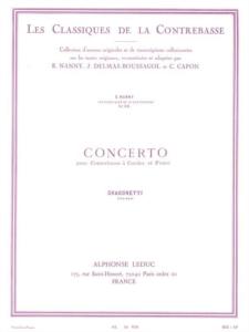 Domenico Dragonetti - Concerto pour contrebasse et piano