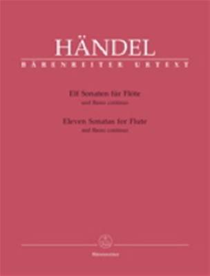 Handel - Onze Sonates pour Flûte et Basse Continue