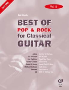 Beat Scherler - Best of pop & rock for classical guitar volume 12