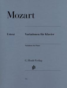 MOZART - Variations Pour Piano