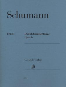 SCHUMANN - DAVIDSBÜNDLERTÄNZE OP.6 POUR PIANO