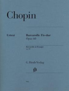 CHOPIN - Barcarolle F# Maj Op.60 pour piano