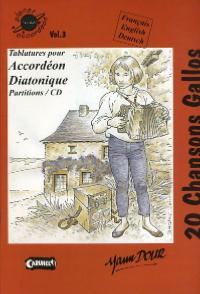 DOUR YANN - 20 chansons gallos (planète accordéon vol 3) + cd
