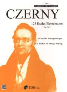 CZERNY - 125 études élémentaires Op.261