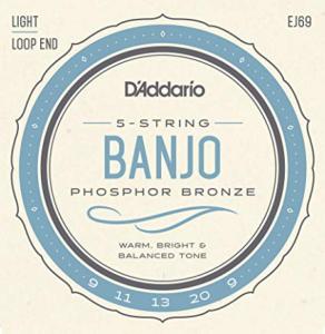 D'Addario EJ69 (Cordes Banjo Alto 5 Cordes)