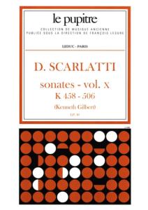 SCARLATTI - Oeuvres Complètes Volume 10. K458 A K506 clavecin