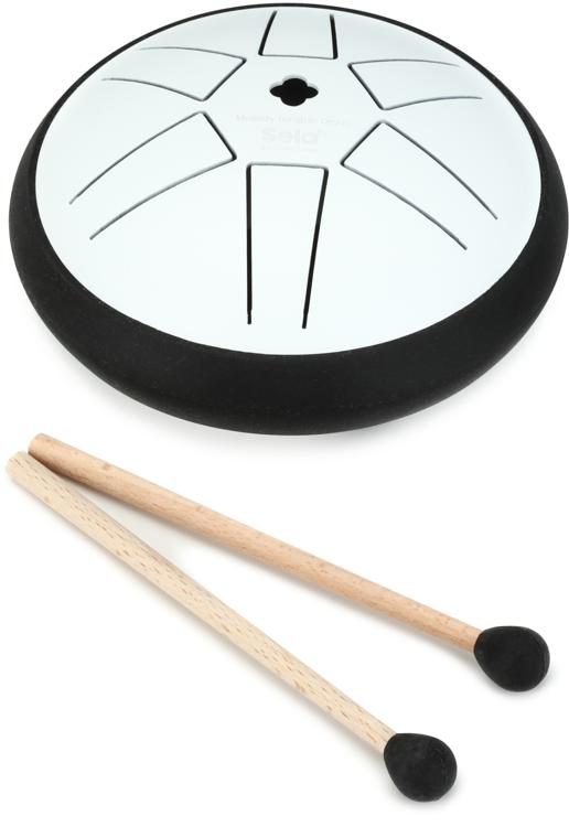 Sela Melody Tongue Drum  B5 White 5,5"