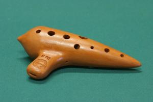 Ocarina Fabio Menaglio Terracotta (Do 3 17.5cm) Italie