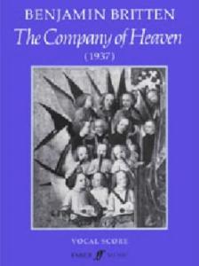 Benjamin Britten - The Company Of Heaven pour Choeur Piano
